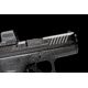 Strike Industries Pistol Barrel, Glock 43, 9mm, 416R Stainless Steel, Black, SI-G-BARREL-43