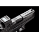 Strike Industries Pistol Barrel, Glock 43, 9mm, 416R Stainless Steel, Black, SI-G-BARREL-43