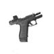 Strike Industries Pistol Barrel, Glock 43, 9mm, 416R Stainless Steel, Black, SI-G-BARREL-43