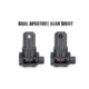 Strike Industries Polymer Backup Sights, Black, SI-SPBUS