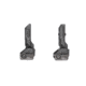 Strike Industries Polymer Backup Sights, Black, SI-SPBUS