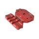 Strike Industries R.EX Riser - Low Profile, Lightweight Riser for AR Platforms, Red, One Size, SI-REX-RISER-RED