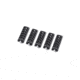 Strike Industries Siegen Rail Cover, 5pcs, MLOK, Black, SISIEGENCOVERBK