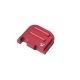 Strike Industries Slide plate for Glock G43 V2, Red, One Size, SI-GSP-G43-V2-RED