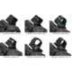 Strike Industries Strike ASM Ring Cap Multi-Optic Mount System, Black, SI-STRIKE-ASM-OM