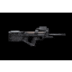 Strike Industries FN PS90 Modular Polymer Rifle Stock, Ambidextrous, Black, SI-SMC-90-KIT-BK 