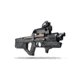 Strike Industries FN PS90 Modular Polymer Rifle Stock, Ambidextrous, Black, SI-SMC-90-KIT-BK 