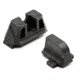 Strike Industries Strike Iron Sights for SIG Sauer P320, Suppressor Height, Black, One Size, SI-P320-SIGHTS-SH