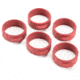 Strike Industries Bang Band Mini, 5 Pack, Red, One Size, SI-BANGBAND-34MM-RED