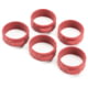 Strike Industries Bang Band Mini, 5 Pack, Red, One Size, SI-BANGBAND-34MM-RED
