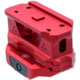 Strike Industries T1 Riser Mount for AR Platforms, Steel, TIII Hard Anodize, 2.3 oz, Red, One Size, SI-T1-RISER-RED