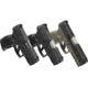Strike Industries Taurus G2/G3 Iron Sights, Large Rear, Standard Height, Black, One Size, SI-TG2/3-SIGHTS-STN-L