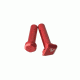 Strike Industries Ultra Light Pivot/Takedown Pins, Red, One Size, SI-AR-UL-EPTP-RED