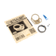 Strike Industries Ultralight Multi-Function FDE End Plate w/ Anti-Rotation Castle Nut in Black, SI-AR-UL-MFEP&amp;ACN-FDE
