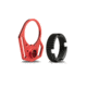 Strike Industries Ultralight Multi-Function Red End Plate w/ Anti-Rotation Castle Nut in Black, SI-AR-UL-MFEP&amp;ACN-RED