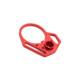 Strike Industries Ultralight Multi-Function Red End Plate w/ Anti-Rotation Castle Nut in Black, SI-AR-UL-MFEP&amp;ACN-RED