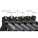 Strike Industries Version 2 Scorpion Universal Reflex Mount, Glock, Black, One Size, SI-G-SURF-V2