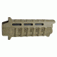 Strike Industries Carbine Length Handguard with Heat Shield, FDE/Black, SI--HG-CFDE-BK