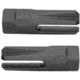 Strike Industries XLogic AR Widow 3 Prong Flash Hider, 5.56mm NATO, .223 Remington , 1/2x28, Black, SI-AR-WIDOW-FH-223/5.56