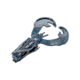 Strike King Baby Luau Craw, Black and Blue, 3in, RGBLCRW-2