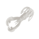 Strike King Baby Luau Craw, Pearl, 3in, RGBLCRW-84