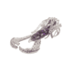Strike King Baby Luau Craw, Smoke Purple with Black Flake, 3in, RGBLCRW-875