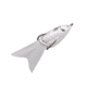 Strike King Bitsy Pad Swimbait, Pearl, 1/4oz, BPAD-84