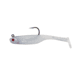Strike King Homing Minnow Softbait, 3 pack, 2.5in, 1/4oz, Pearl, 12-36122
