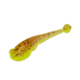 Strike King Mr. Crappie Teen-Zee Fry Swimbait, Pumpkin with Chartreuse Tail, 5/8in, MRCTZFRY-48