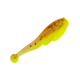 Strike King Mr. Crappie Teen-Zee Fry Swimbait, Pumpkin with Chartreuse Tail, 5/8in, MRCTZFRY-48