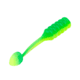Strike King Mr. Crappie Teen-Zee Slabalicious Swimbait, Lime-N-Ator, 5/8in, MRCTZSLC-247