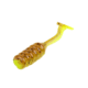 Strike King Mr. Crappie Teen-Zee Slabalicious Swimbait, Pumpkin with Chartreuse Tail, 5/8in, MRCTZSLC-48