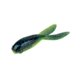 Strike King Mr. Crappie Teen-Zee Tails Swimbait, Junebug Chartreuse, 5/8in, MRCTZTL-188
