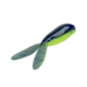 Strike King Mr. Crappie Teen-Zee Tails Swimbait, Junebug Chartreuse, 5/8in, MRCTZTL-188