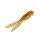 Strike King Mr. Crappie Teen-Zee Tails Swimbait, Pumpkin with Chartreuse Tail, 5/8in, MRCTZTL-48