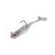 Strike King Pinger Minnow Softbait, 3 pack, 2.5in, 1/4oz, Ghost Shad, 12-36153