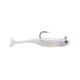 Strike King Pinger Minnow Softbait, 3 pack, 2.5in, 1/4oz, Pearl, 12-36152