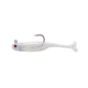 Strike King Pinger Minnow Softbait, 3 pack, 2.5in, 1/4oz, Pearl, 12-36152