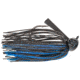 Strike King Premier Pro-Model Jig Fishing Lure, Casting Jig, Black Blue Accent, 1/2oz, PPJ12-6, PPJ12-6