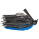 Strike King Premier Pro-Model Jig Fishing Lure, Casting Jig, Black Blue Accent, 3/8oz, PPJ38-6, PPJ38-6