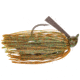Strike King Premier Pro-Model Jig Fishing Lure, Casting Jig, Pumpkin w/ Green Flake, 3/8oz, PPJ38-11, PPJ38-11