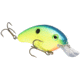 Strike King Pro Model Series 4S Fishing Lure, Shallow Diving Crankbait, Blue Chartreuse, 9/16oz, HC4S-503, HC4S-503