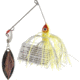 Strike King Promo Spinnerbait, Chartreuse &amp; White, 3/8oz, 1 Pack, MAPRO38CW-3