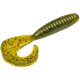 Strike King Rage Tail Grub Fishing Lure, Soft Plastic Curly Tail Grub, Watermelon Seed w/ Red Flake, 4in, 10-Pack, RGGRUB4-18, RGGRUB4-18