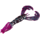 Strike King Rage Luau Craw Fishing Lure, Skirted Soft Plastic Grub, Craw Imitation, High Claws and Skirt, Patented Rage Flange, 4in, 7-Pack, Junebug, RGLCRW-42