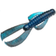 Strike King Rage Ned Bug Fishing Lure, Soft Plastic Craw, Black Blue Swirl, 2 1/2in, 9-Pack, RGNBUG-808, RGNBUG-808