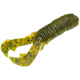Strike King Rage Punch Bug Fishing Lure, Soft Plastic Creature, Summer Craw, 3 1/2in, 7-Pack, RGPB-100, RGPB-100