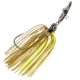Strike King Rattling Thunder Cricket Bladed Jig, 1/2oz, 2.5in, Green Pumpkin Chartreuse, 12-36320