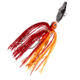 Strike King Rattling Thunder Cricket Bladed Jig, 3/8oz, 2.5in, Fire Craw 2.0, 12-36305