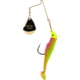 Strike King Redfish Magic Saltwater Spinnerbait, Pre-rigged Spinnerbait Fishing Lure, Electric Chicken/Chartreuse Head, 1/4oz, RMG14-860, RMG14-860